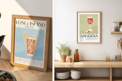 COCKTAIL O'CLOCK II Art Posters