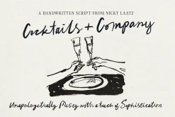 Cocktails and Company Script