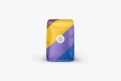 Coffee pouch mockup. Pack 6 PSD
