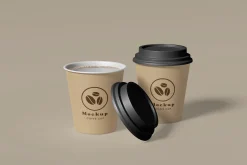Coffee Pouch Packaging Mockups