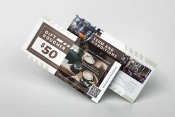 Coffeeshop AI and PSD Gift Voucher