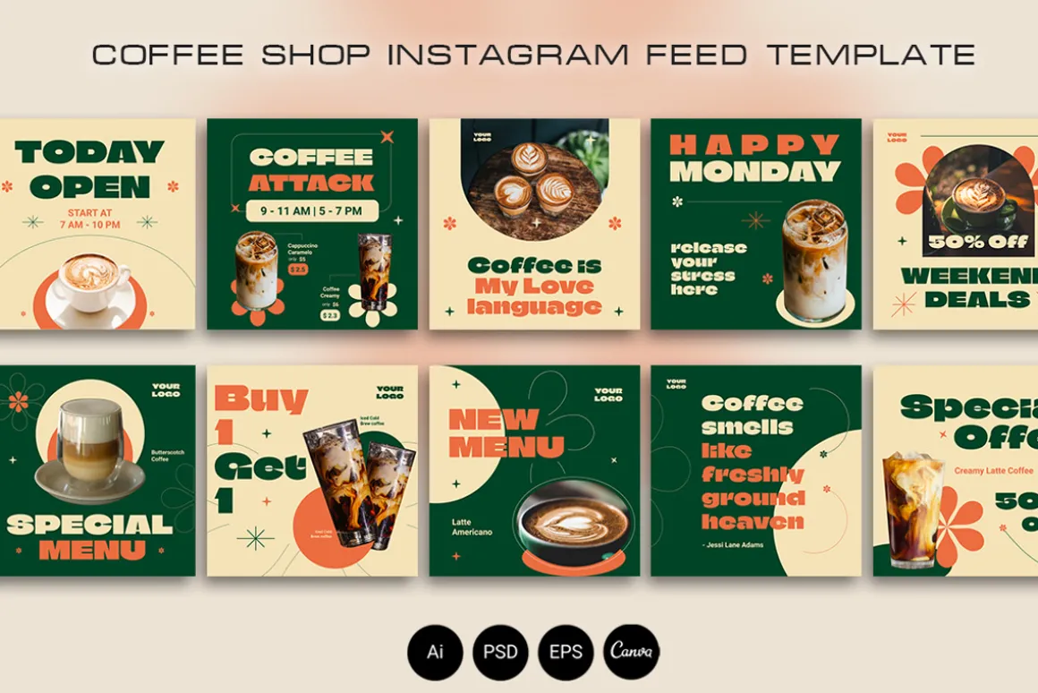 Coffee Shop Instagram Feeds