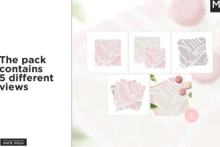 Coined Paper Napkin Mock-up