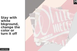 Coined Paper Napkin Mock-up