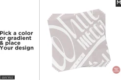 Coined Paper Napkin Mock-up