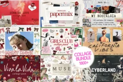 COLLAGE BUNDLE pack (1800+)