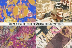 50 Collage And Mixed Media Patterns