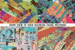 50 Collage And Mixed Media Patterns