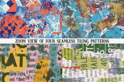 50 Collage And Mixed Media Patterns