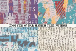 50 Collage And Mixed Media Patterns