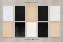 1500+ Collage Elements Creator Kit