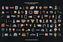 1500+ Collage Elements Creator Kit