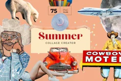 Collage Elements for Cutout Art