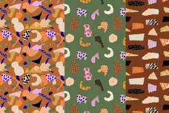 COLLAGE: patterns & cutout elements