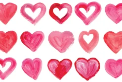Collection of vector hearts