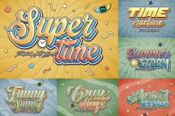 Color 3D Text Effects