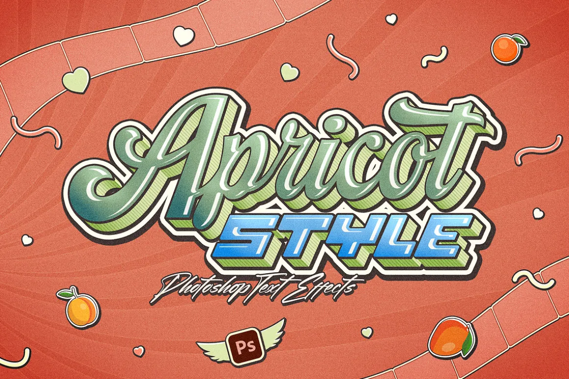 Color 3D Text Effects