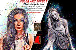 Color Art Effect Photoshop Action