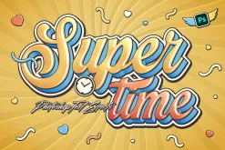 Color 3D Text Effects