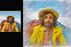 Colored Pencil Photoshop Template