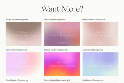 Colorful Grainy Gradient Textures PS