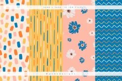 Colorful Digital Paper Pack