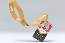 Colorful ID Card Design Template