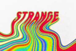 Colorful Melting Text Effect