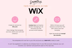 Colorful Wix Website Template