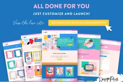 Colorful Wix Website Template