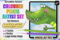 Coloured Pencil Artist - Procreate