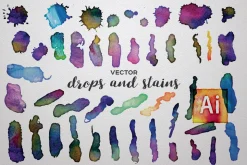 Combo: WATERCOLOR Lab Ai+Ps