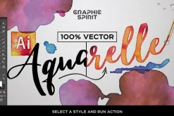 Combo: WATERCOLOR Lab Ai+Ps