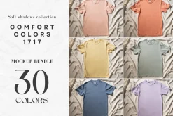 Comfort Colors 1717 Mockup Bundle