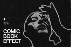 Comic Book B&W Effect