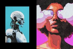 Comic Print Photo Effect
