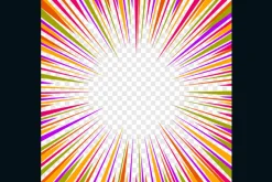 Comics Radial Speed Lines