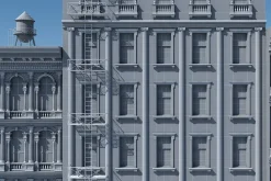 Commercial Building Facade 17