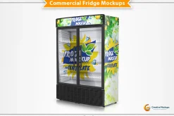 Commercial Fridge Mockup