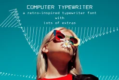 Computer Typewriter SVG Font