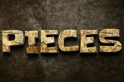 Concrete Text Effect