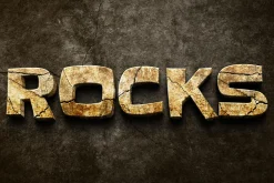 Concrete Text Effect