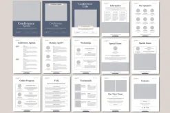 Conference Agenda Canva Template v2