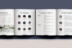 Conference Agenda Canva Template v2