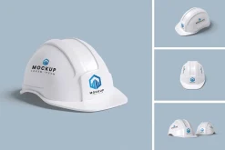 Construction Helmet Mockup