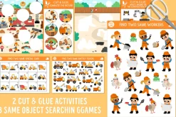 Construction site games for kids