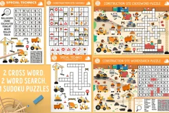 Construction site games for kids