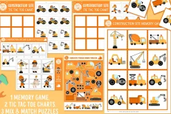Construction site games for kids