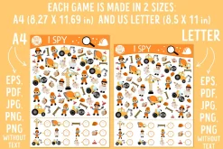 Construction site games for kids