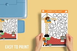 Construction site games for kids